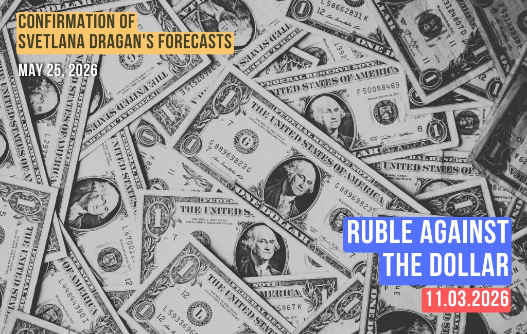 11. März 2026. Rubel gegen den Dollar