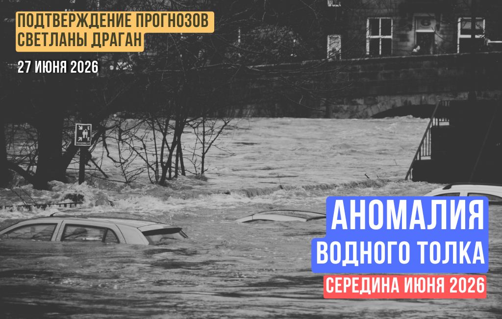 Аномалия водного толка. Середина июня 2026