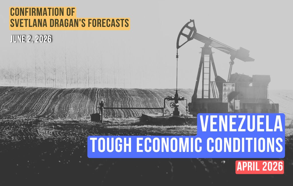 Venezuela. Strenge wirtschaftliche Bedingungen. April 2026