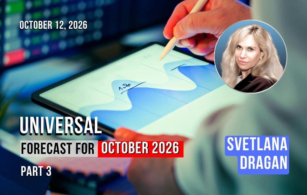 Pronóstico general para octubre de 2026. Parte 3.