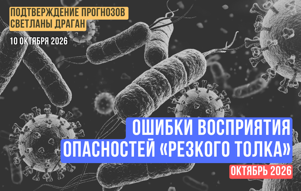 Ошибки восприятия опасностей «резкого толка». Октябрь