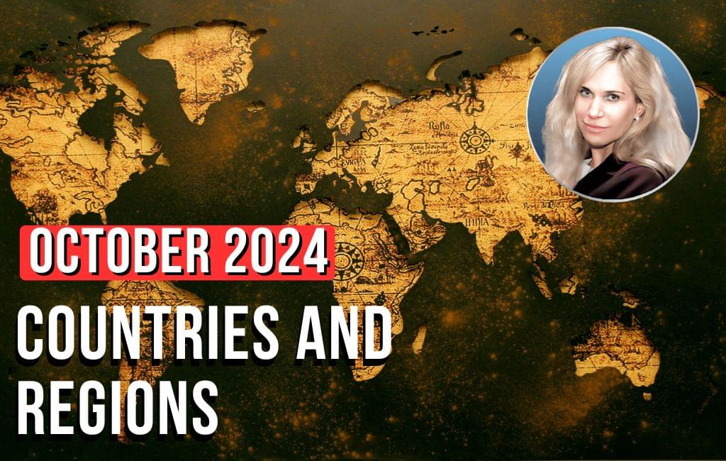 Countries and regions. October 2024 onwards