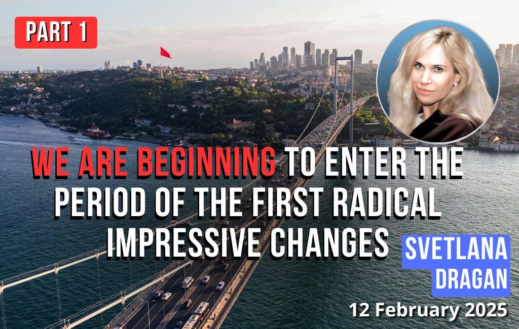 We are beginning to enter the period of the first radical impressive changes. Part 1