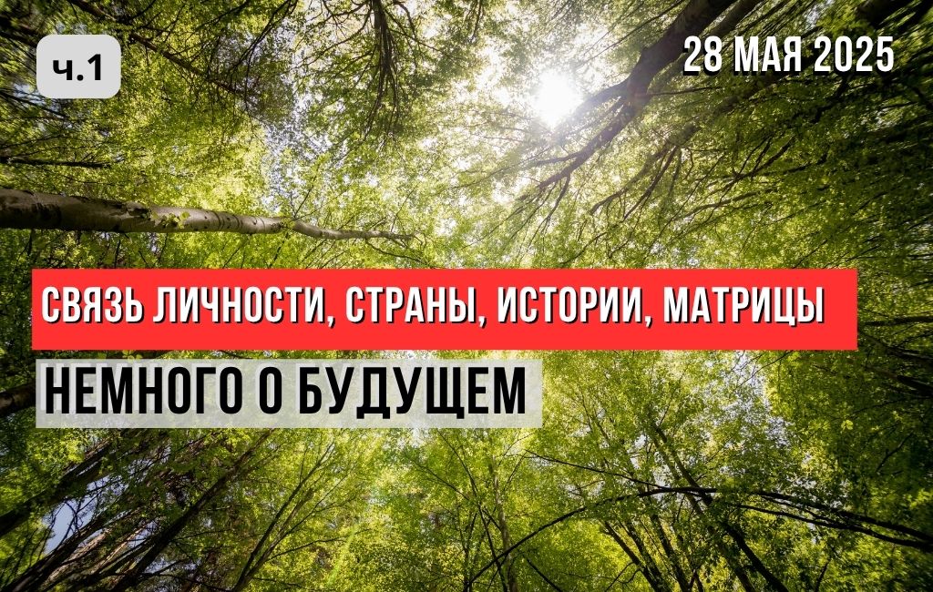 Связь личности, страны, истории, матрицы. Немного о будущем.