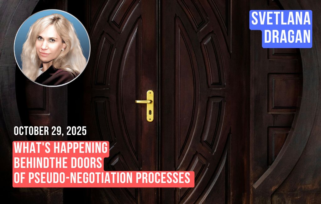 What happens behind the doors of pseudo-negotiating processes