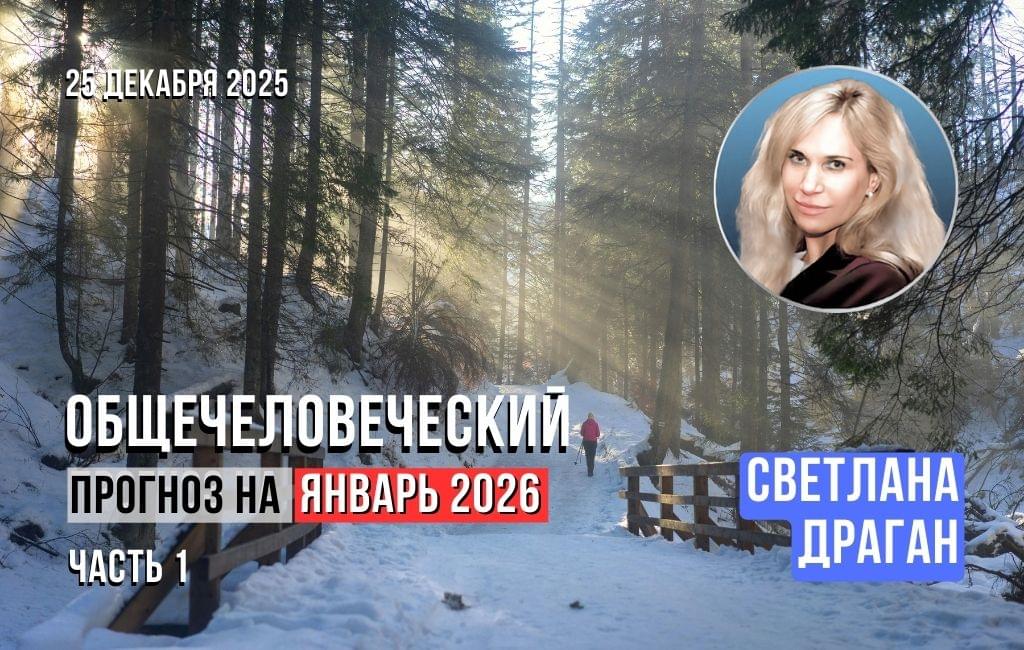 Общечеловеческий прогноз на январь 2026 ч.1